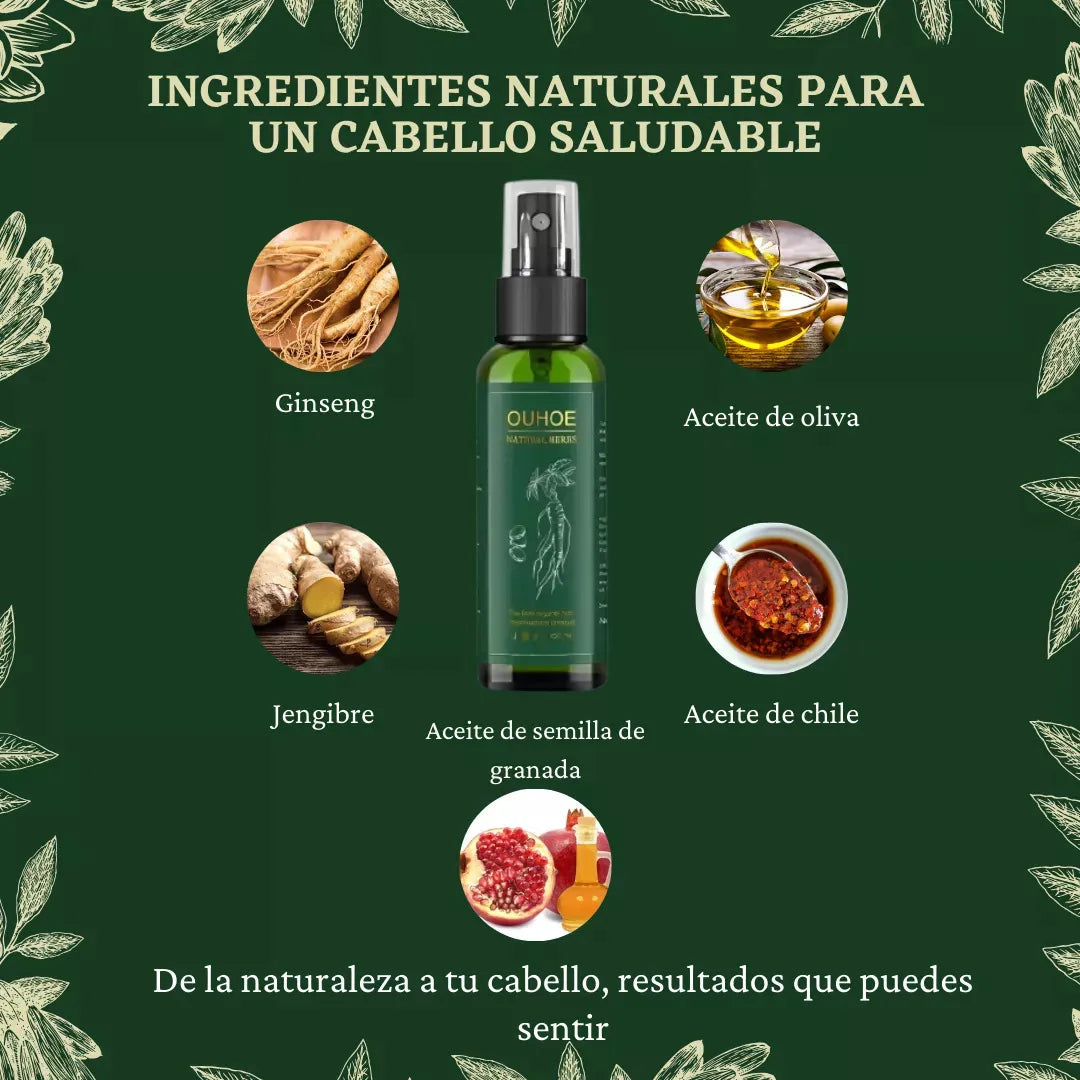 1 OUHOE + 1 MINOXIDIL +  1 SHAMPOO CRECIMIENTO